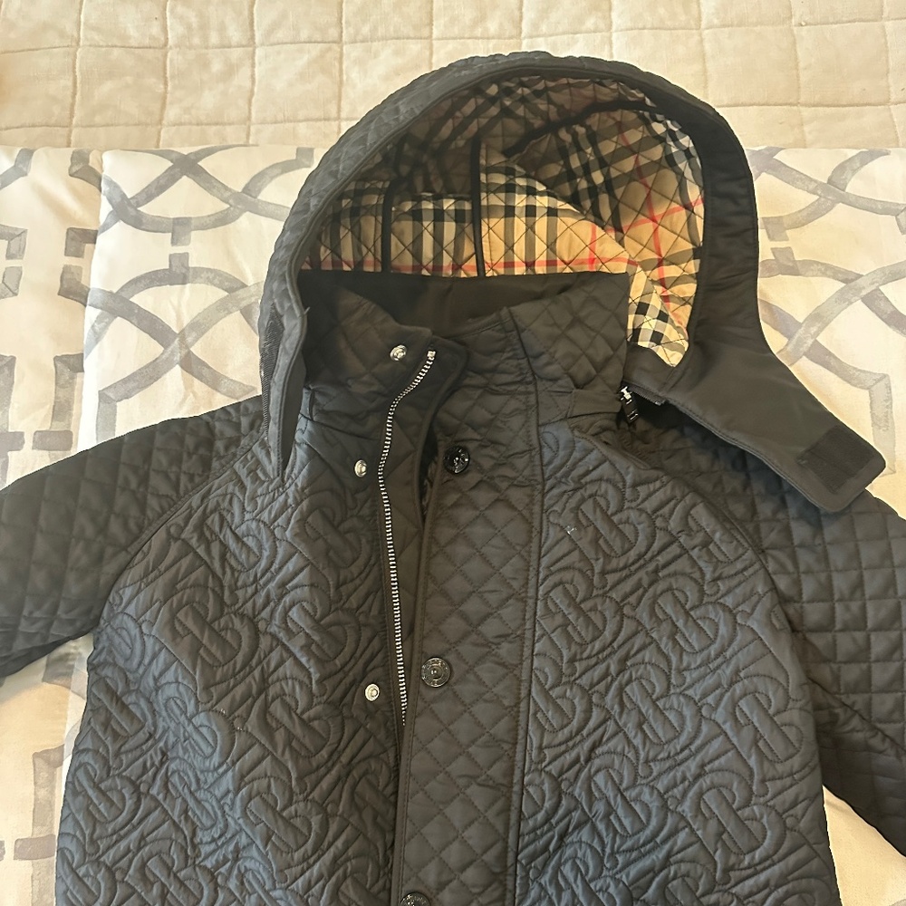 Burberry Gabriel Mono Quilted Jacket